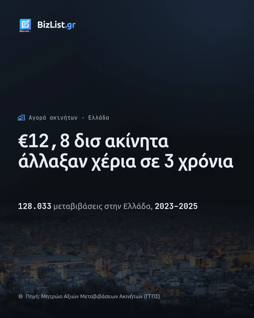 Κάτοψη πόλης με κτίρια σε διαφορετικά ύψη
